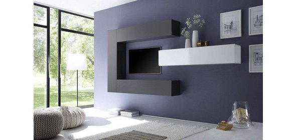 Cube TV wandmeubel Three Benvenuto Design Cube TV wandmeubel Three