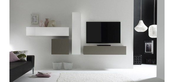 Cube TV wandmeubel Five Benvenuto Design Cube TV wandmeubel Five