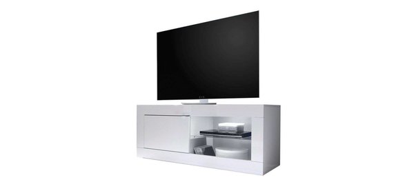 Modena TV meubel Small HG Wit Benvenuto Design Modena TV meubel Small HG Wit