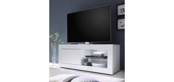 Modena TV meubel Small HG Wit Benvenuto Design Modena TV meubel Small HG Wit