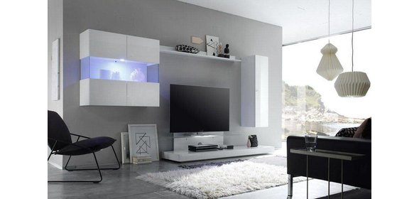 Line TV wandmeubel Six Benvenuto Design Line TV wandmeubel Six