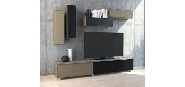 Fresh en Stick TV Wandmeubel Zand Maja Moebel Fresh en Stick TV Wandmeubel Zand