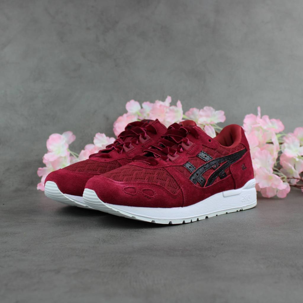 asics gel lyte burgundy