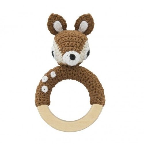Sebra Sebra bijtring rammelaar bambi 0+ Sebra Sebra bijtring rammelaar bambi 0+