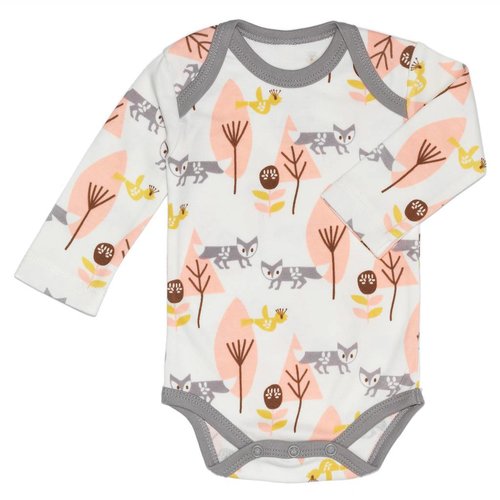 Fresk Fresk romper Pink fox lange mouw Fresk Fresk romper Pink fox lange mouw