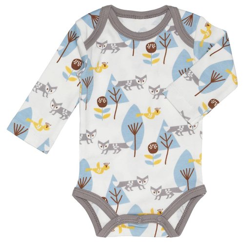 Fresk Fresk romper Blue fox lange mouw Fresk Fresk romper Blue fox lange mouw