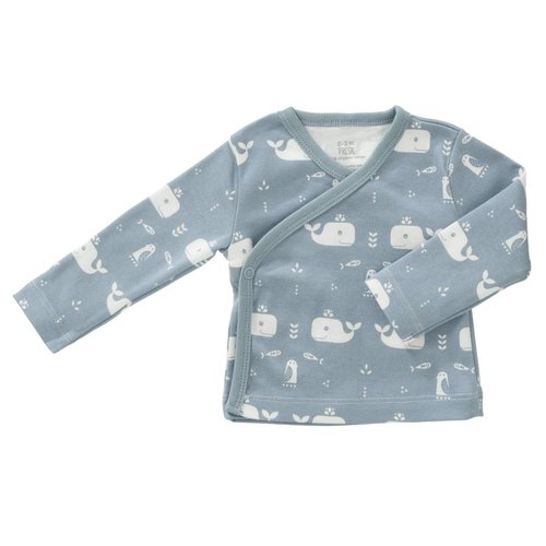 Fresk Fresk wikkelvestje Whale blue fog Fresk Fresk wikkelvestje Whale blue fog