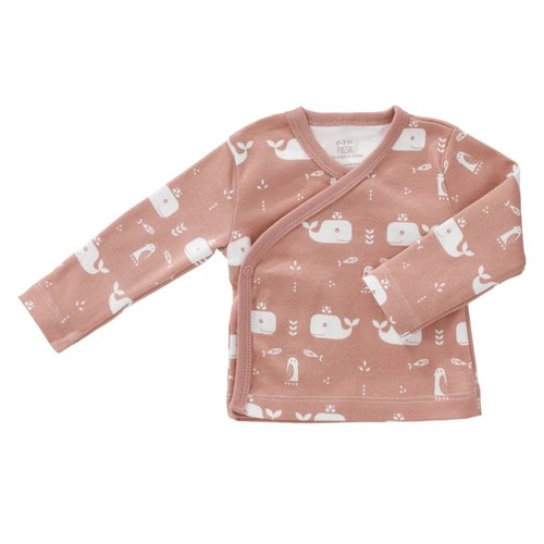 Fresk Fresk wikkelvestje Whale Mellow Rose Fresk Fresk wikkelvestje Whale Mellow Rose