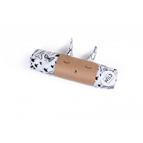 Wee Gallery Swaddle Animals 120x120 cm Wee Gallery Wee Gallery Swaddle Animals 120x120 cm Wee Gallery