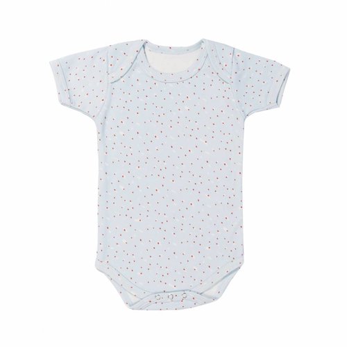 Trixie Trixie romper Freckles Blue korte mouwen Trixie Trixie romper Freckles Blue korte mouwen