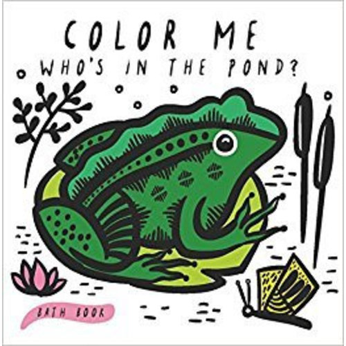 Wee Gallery Bath Book Color me Pond Wee Gallery Wee Gallery Bath Book Color me Pond Wee Gallery