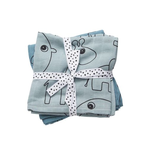Done by Deer Done by Deer Burp cloth 2-pack Contour Done by Deer Done by Deer Burp cloth 2-pack Contour