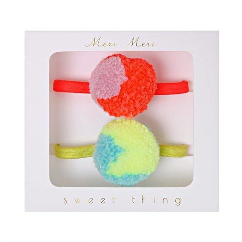 Meri Meri Pom Pom Hair Ties Haarelastiekje Meri Meri Pom Pom Hair Ties Haarelastiekje