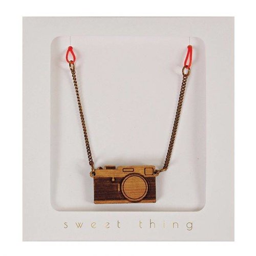 Meri Meri Camera Necklace Ketting Meri Meri Camera Necklace Ketting