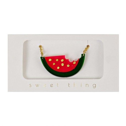 Meri Meri Watermelon Necklace Ketting Meri Meri Watermelon Necklace Ketting
