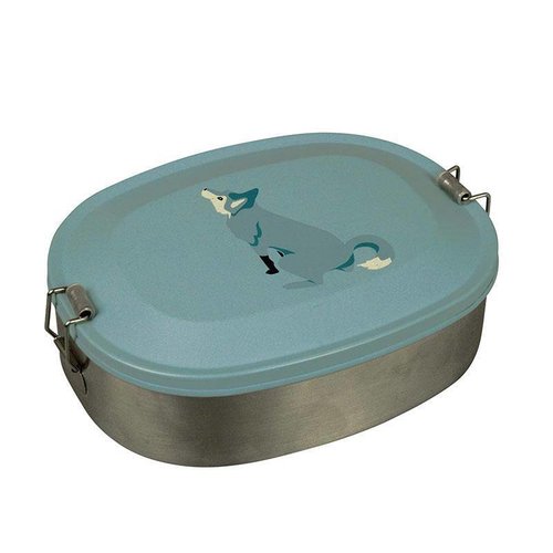 Lunchbox Wolf, roestvrij staal Lunchbox Wolf, roestvrij staal