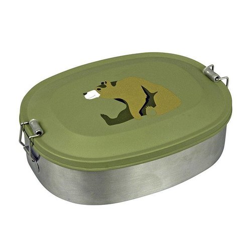 Lunchbox Bear, roestvrij staal Lunchbox Bear, roestvrij staal