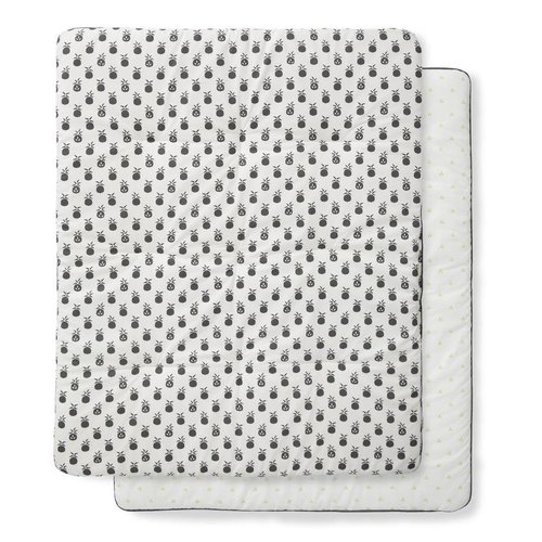 Fresk Fresk boxkleed Pineapple Antraciet 80x100 cm Fresk Fresk boxkleed Pineapple Antraciet 80x100 cm