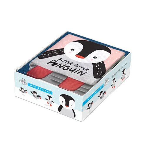Wee Gallery Soft Book Pitter Patter Penguin Wee Gallery Soft Book Pitter Patter Penguin
