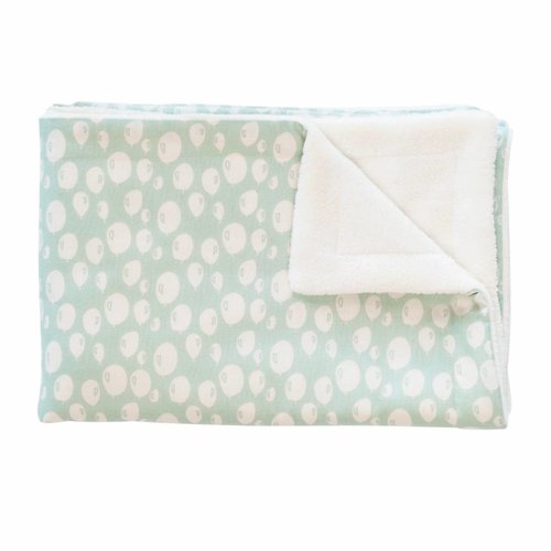 Trixie Trixie fleece babydeken Balloon Turqoise 75 x 100 cm Trixie Trixie fleece babydeken Balloon Turqoise 75 x 100 cm