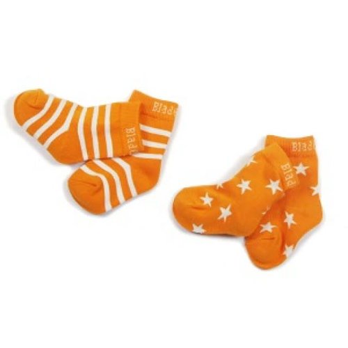 Blade & Rose sokjes Orange stripe/star Blade & Rose sokjes Orange stripe/star