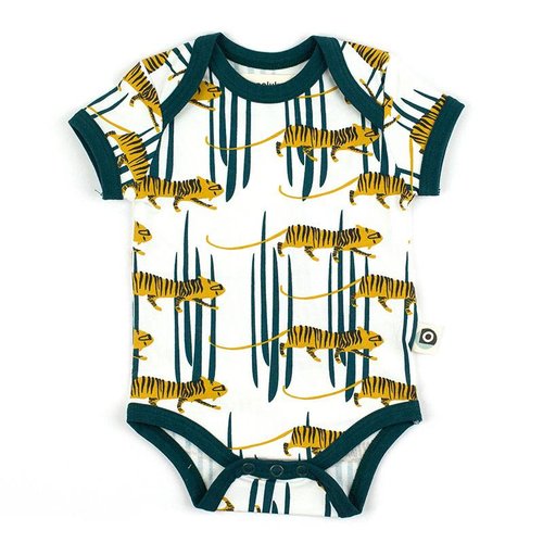 Onnolulu Romper Tiger korte mouwen Onnolulu Romper Tiger korte mouwen