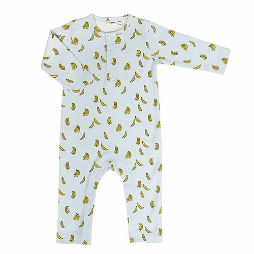 Trixie Trixie Onesie - Jumpsuit Bananas lange mouwen Trixie Trixie Onesie - Jumpsuit Bananas lange mouwen