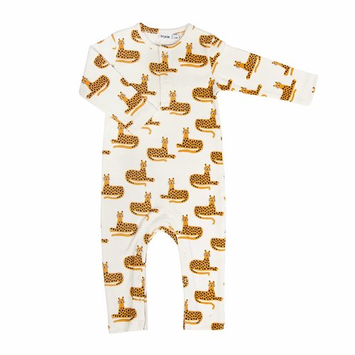 Trixie Trixie Onesie - Jumpsuit Cheetah lange mouwen Trixie Trixie Onesie - Jumpsuit Cheetah lange mouwen