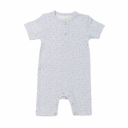 Trixie Trixie Onesie - Jumpsuit Freckles Blue korte mouwen Trixie Trixie Onesie - Jumpsuit Freckles Blue korte mouwen