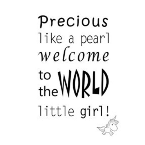 Gnoom Kaart met envelop Little girl Gnoom Kaart met envelop Little girl