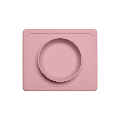EZPZ EZPZ Mini bowl Placemat & bowl in one Blush/ Roze EZPZ EZPZ Mini bowl Placemat & bowl in one Blush/ Roze