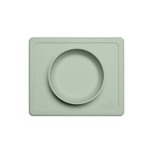 EZPZ EZPZ Mini bowl Placemat & bowl in one Sage/ groen EZPZ EZPZ Mini bowl Placemat & bowl in one Sage/ groen