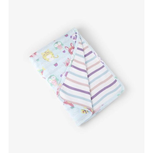 Hatley Cutie Balloonies Babydeken 89 x 89 cm Hatley Cutie Balloonies Babydeken 89 x 89 cm