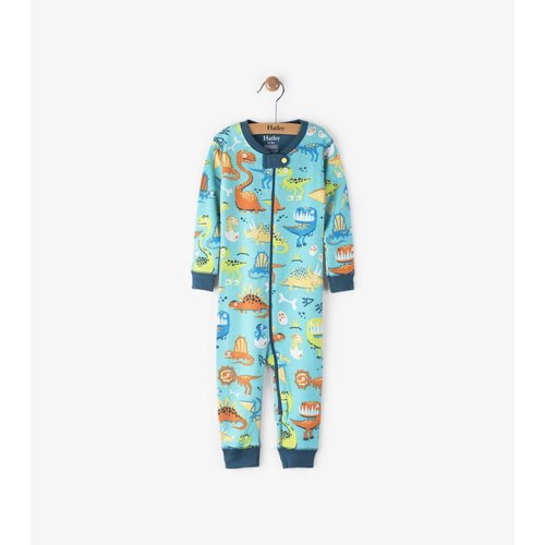 Hatley Hatley Dinosaur Land Pyjama zonder voet Hatley Hatley Dinosaur Land Pyjama zonder voet