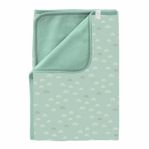 Fresk Fresk Babydeken Rainbow Ether Blue 80x100 cm Fresk Fresk Babydeken Rainbow Ether Blue 80x100 cm