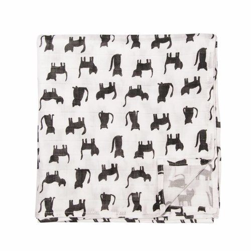 Trixie Trixie Hydrofieldoeken 110x110 cm Black Cats Trixie Trixie Hydrofieldoeken 110x110 cm Black Cats