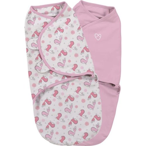 SwaddleMe 2-pack Tweet tweet small (0-3 maanden) SwaddleMe 2-pack Tweet tweet small (0-3 maanden)