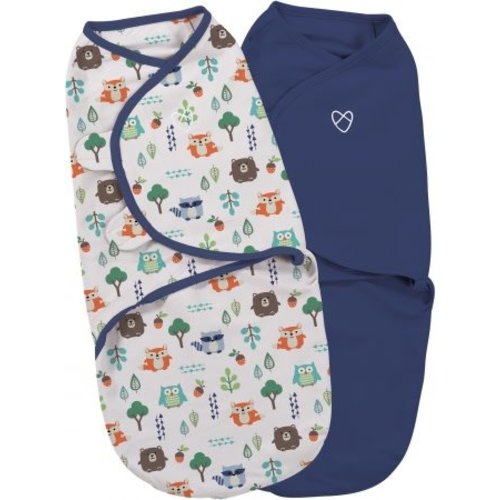 SwaddleMe 2-pack Into the woods small (0-3 maanden) SwaddleMe 2-pack Into the woods small (0-3 maanden)