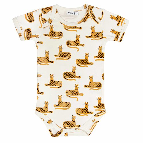 Trixie Trixie romper Cheetah korte mouwen Trixie Trixie romper Cheetah korte mouwen