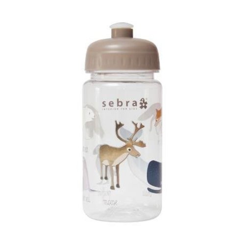 Sebra Sebra Drinkfles arctic animals met sportdop 500ml Sebra Sebra Drinkfles arctic animals met sportdop 500ml