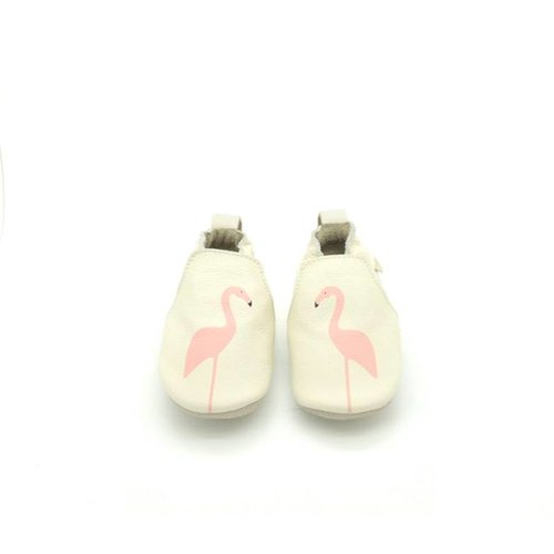 Boumy Boumy leren slofjes Rio Flamingo Boumy Boumy leren slofjes Rio Flamingo