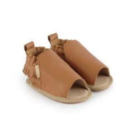 Boumy Boumy leren zomer slofjes open teen Noa Cognac Leather Boumy Boumy leren zomer slofjes open teen Noa Cognac Leather