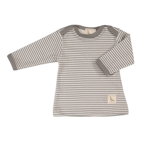 Pigeon Pigeon Shirt Grey Stripe lange mouwen Pigeon Pigeon Shirt Grey Stripe lange mouwen