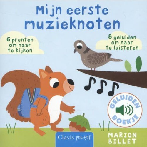 Mijn eerste muzieknoten - Geluidenboek. Marion Billet Mijn eerste muzieknoten - Geluidenboek. Marion Billet