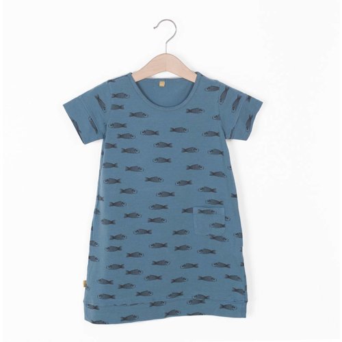 Lotiekids Lotiekids jurkje Fishes Lake Blue Lotiekids Lotiekids jurkje Fishes Lake Blue