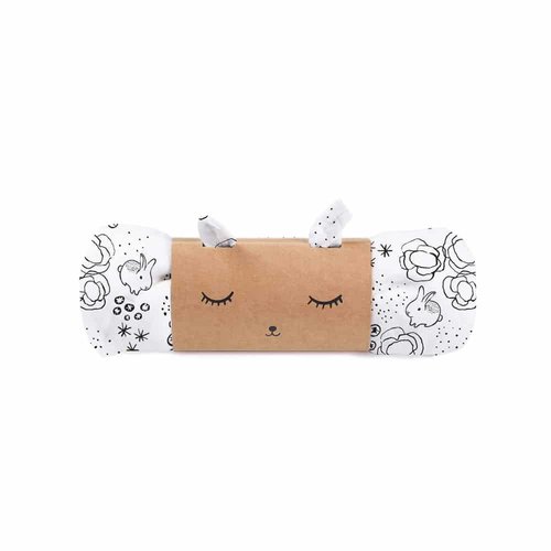 Wee Gallery Swaddle Bunnies 120x120 cm Wee Gallery Wee Gallery Swaddle Bunnies 120x120 cm Wee Gallery