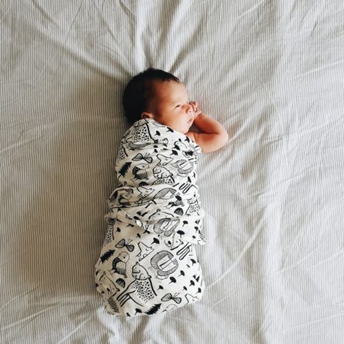 Wee Gallery Swaddle Wild 120x120 cm Wee Gallery Wee Gallery Swaddle Wild 120x120 cm Wee Gallery