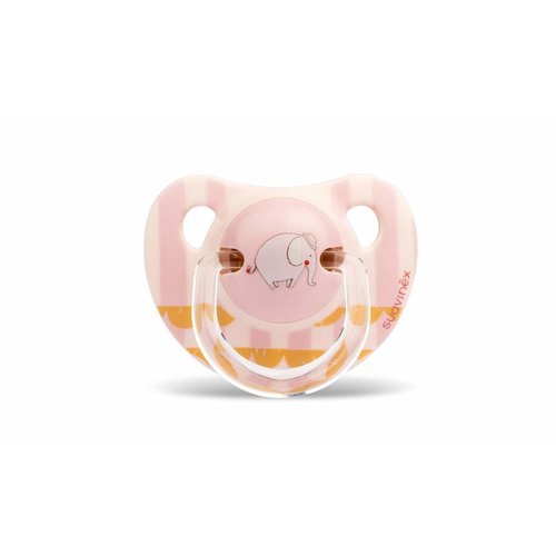 Suavinex Suavinex speen anatomisch 0 - 6 m Elephant Pink Suavinex Suavinex speen anatomisch 0 - 6 m Elephant Pink
