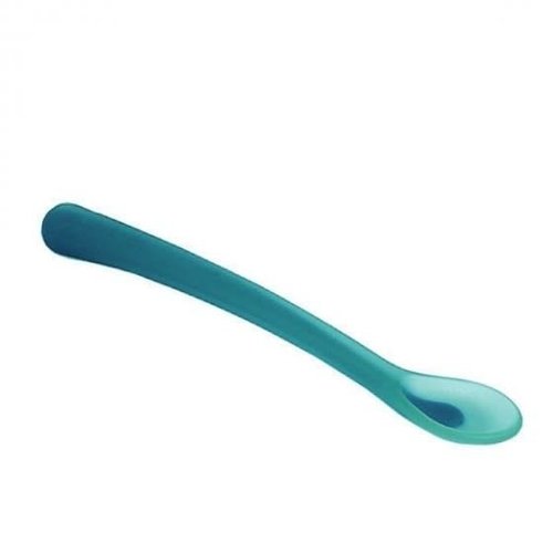 Suavinex Suavinex siliconen lepel blauw Suavinex Suavinex siliconen lepel blauw