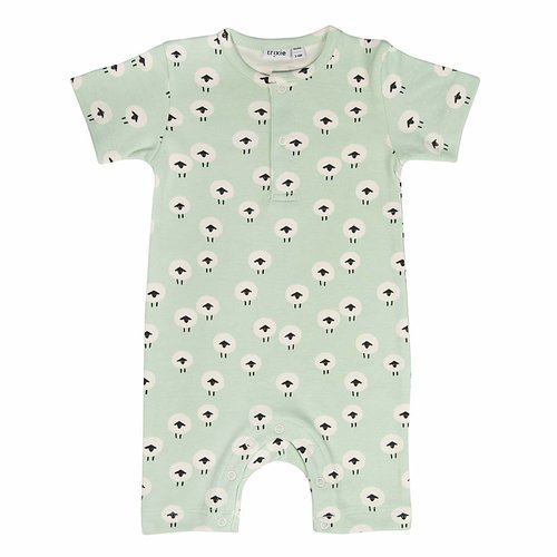 Trixie Trixie Onesie - Jumpsuit Sheep korte mouwen Trixie Trixie Onesie - Jumpsuit Sheep korte mouwen